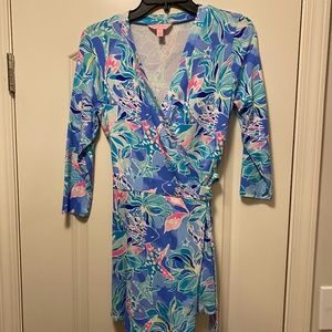 Lilly Pulitzer wrap dress